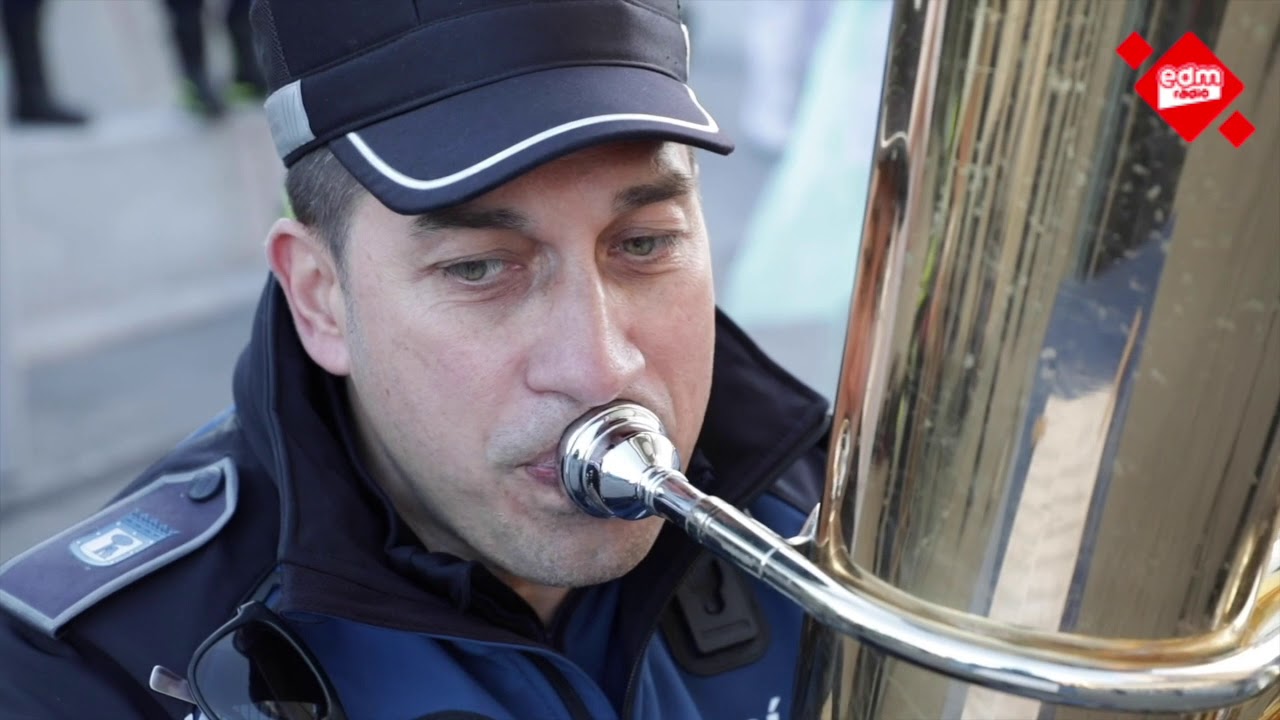 RESISTIRE - Homenaje de La Banda De Policia Municipa De Madrid en el Hospital La Paz de Madrid