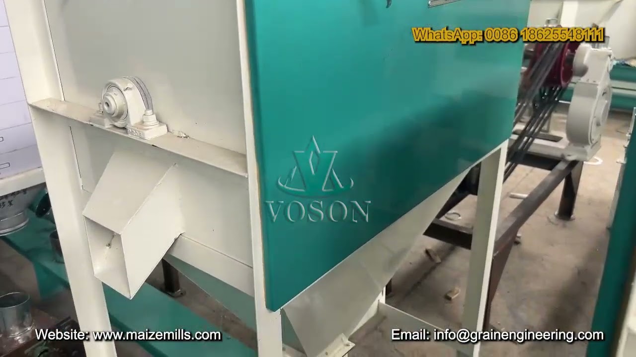 Línea Industrial de Molienda de Maíz 20TPD