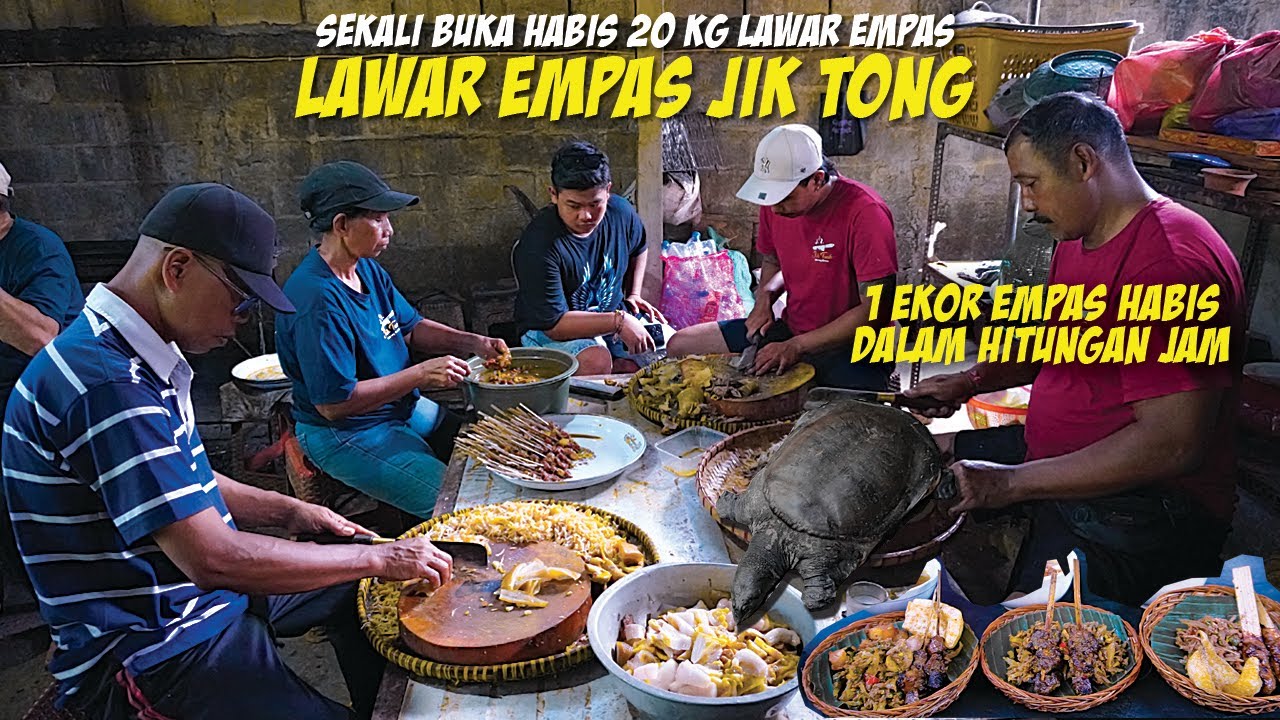 SEKALI BUKA HABIS 20 KG LAWAR EMPAS - LAWAR EMPAS JIK TONG