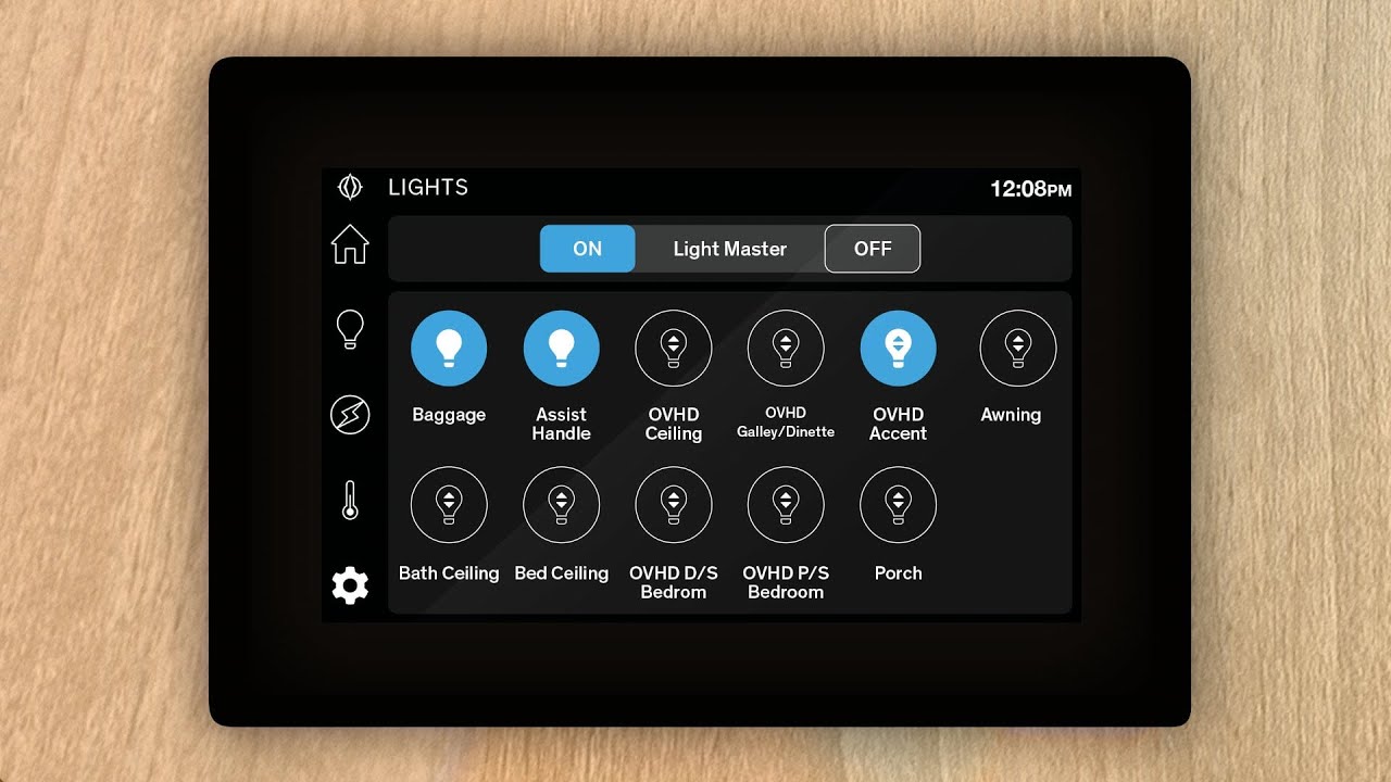 How to Use the Firefly System in Your Leisure Travel Vans: Lights, Power & Generator Settings