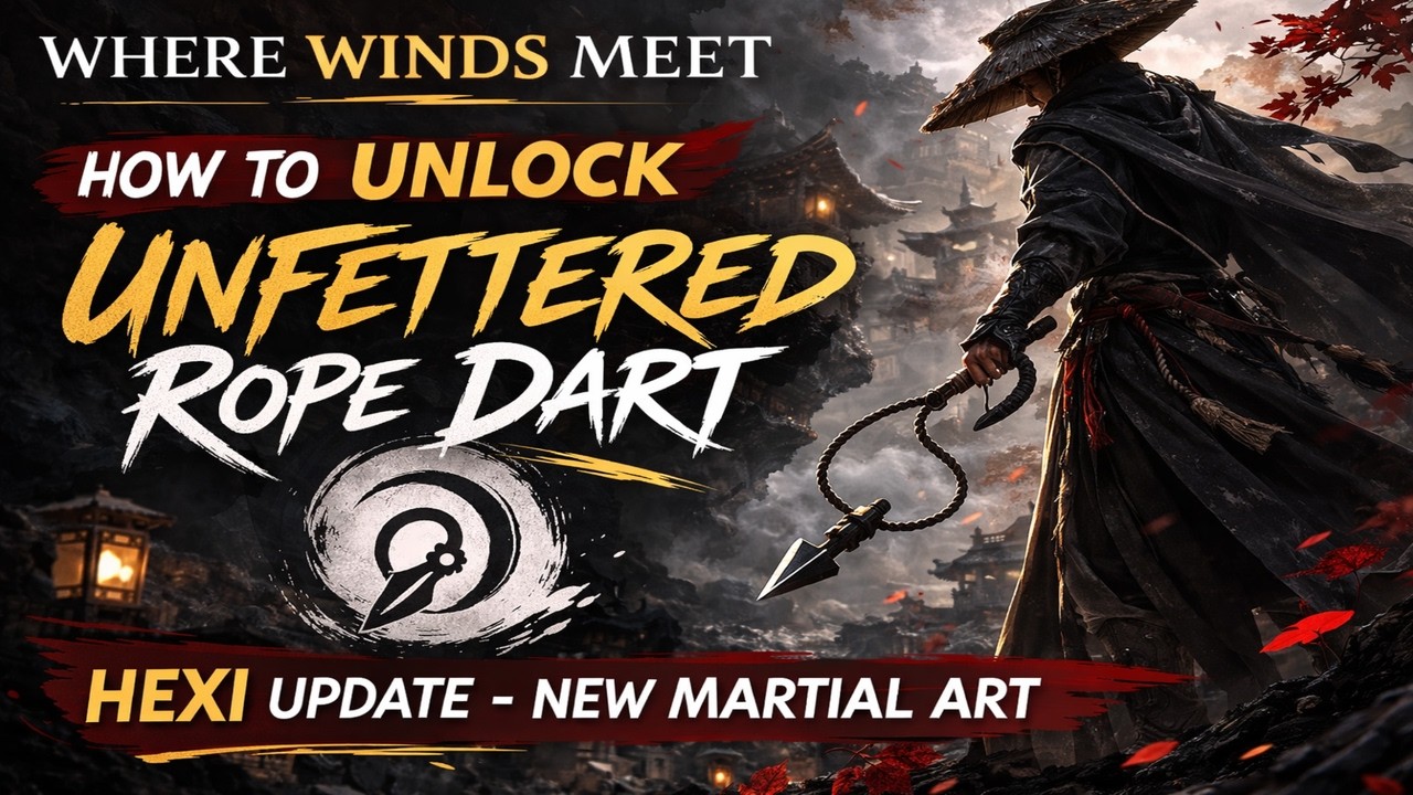 How to Unlock Unfettered Rope Dart – Where Winds Meet All Chest Location Guide