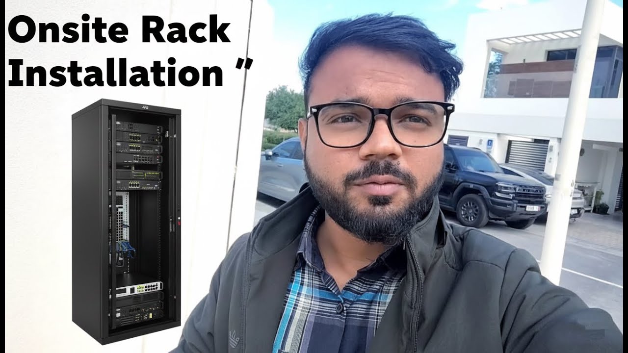Rack and Network Switch Installation | Onsite Practical Demonstration by Mojahid