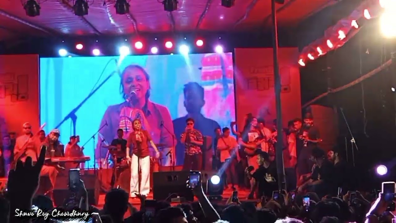 বিস্ময় ২০  - যখন Shuvro  দাদা আর Band Lalon  মাতিয়ে দিলেন আমাদের ক্যাম্পাস 💖🎶