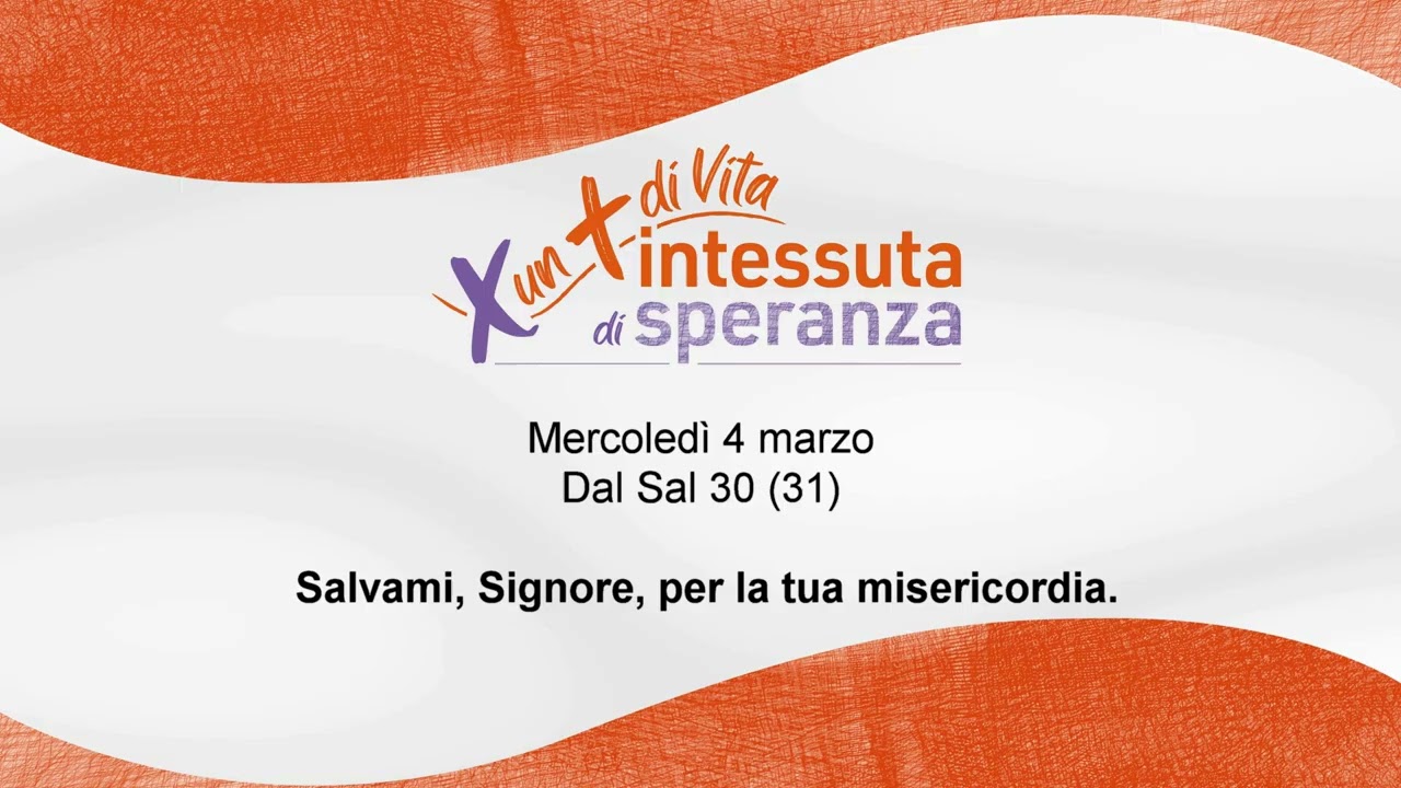 X un + di Vita - Mercoledì 4 marzo 2026