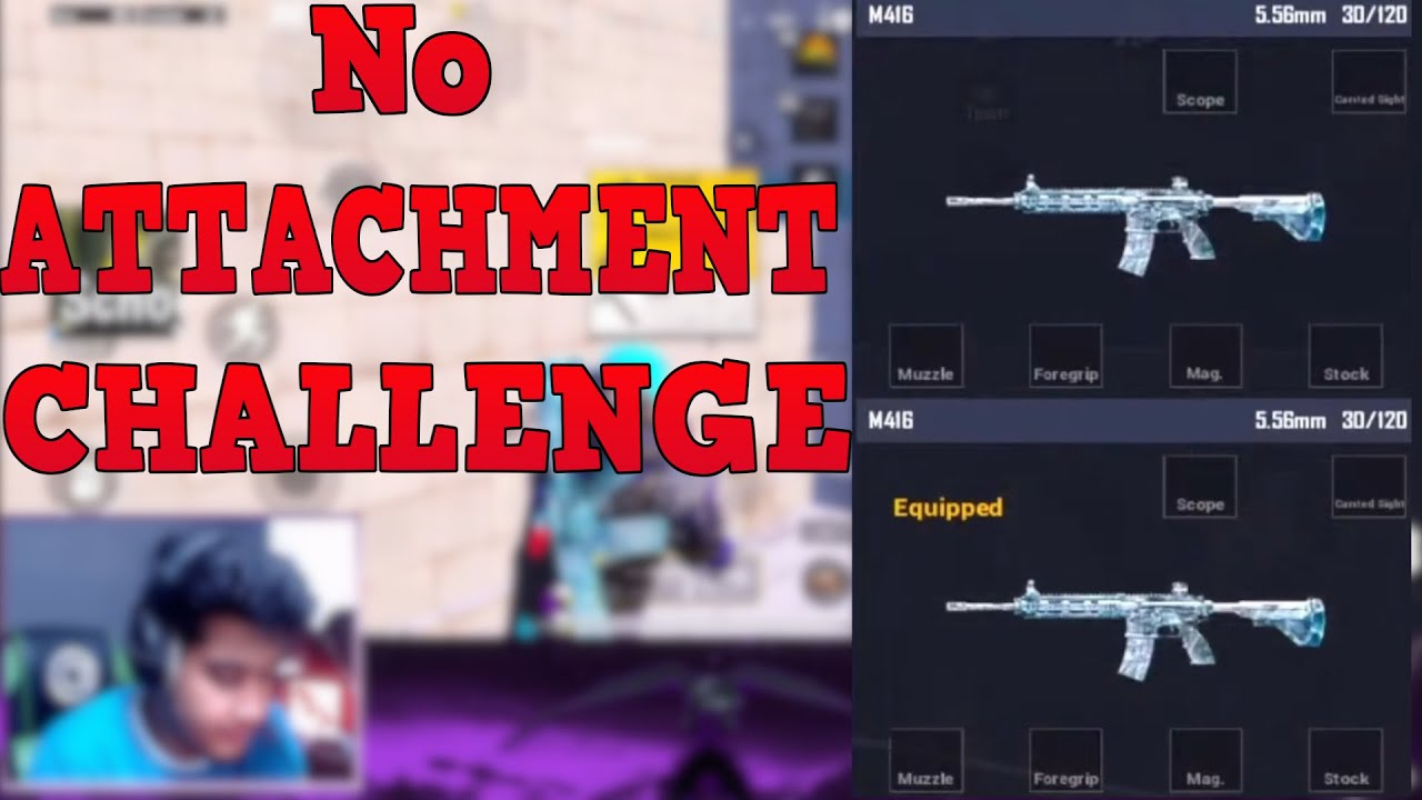 No Attachments Challenge | BGMI | MAYANKYT