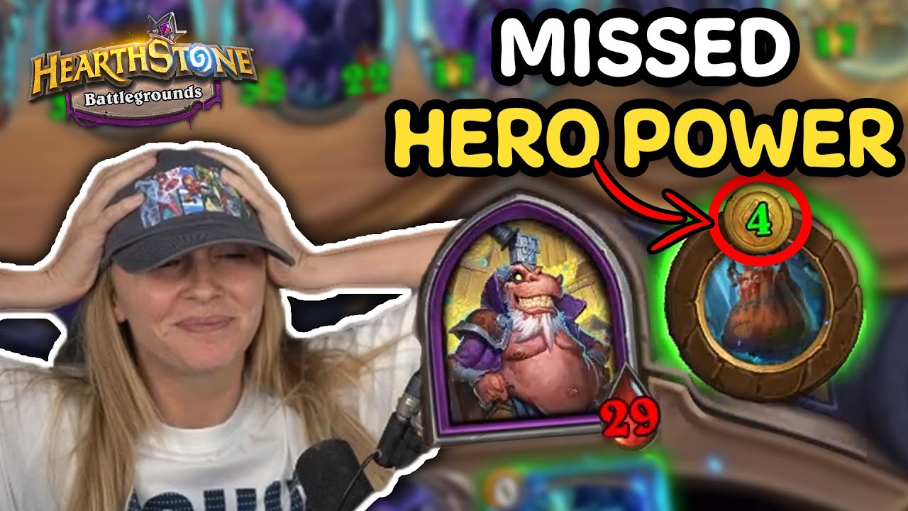Slysssa Forgets to Hero Power... - Hearthstone Battlegrounds