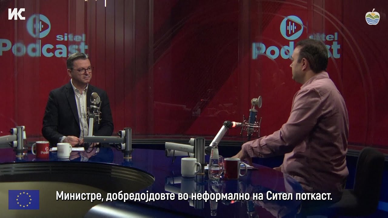 Поткаст со министерот Трипуновски - Германска инвестиција во Преспа: Помалку био-отпад од јаболка