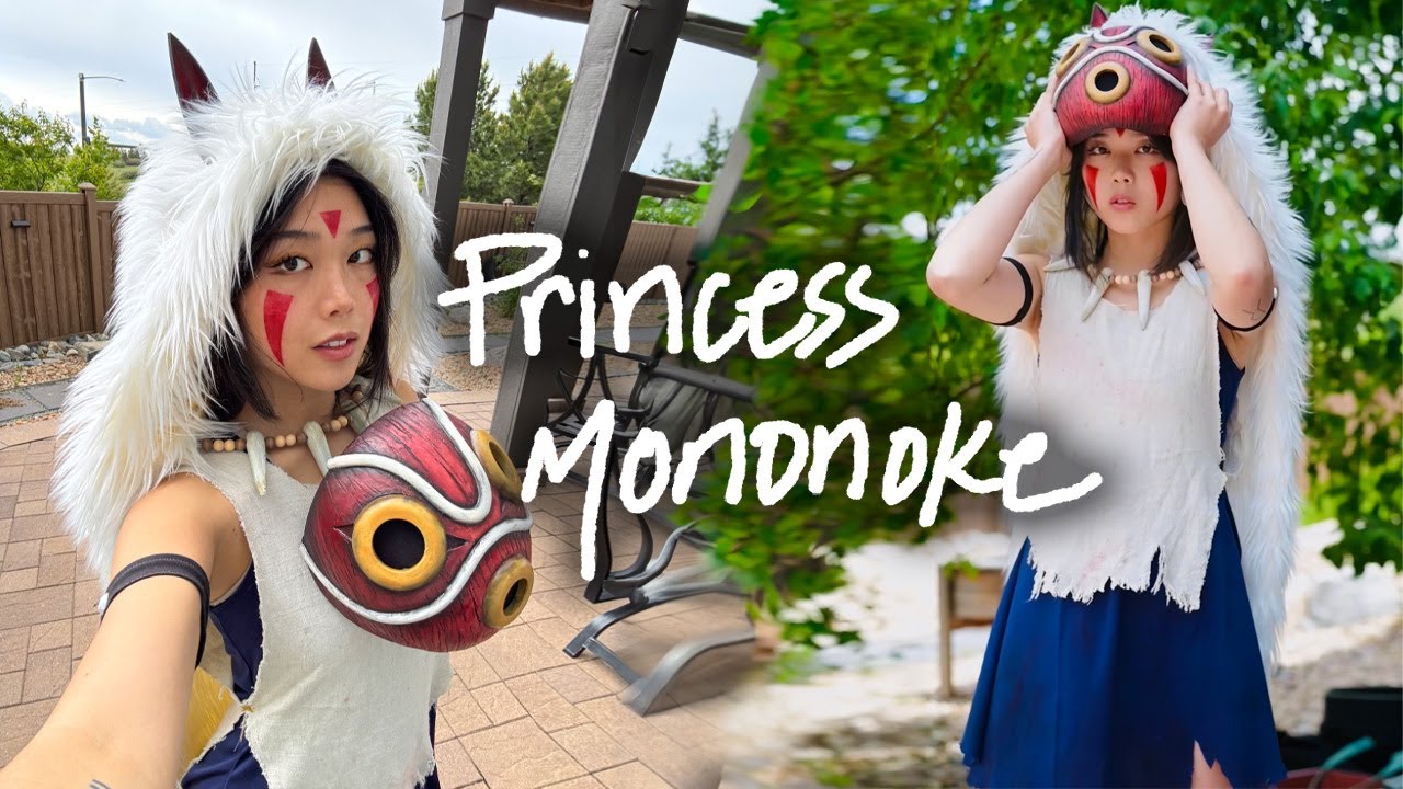 San Princess Mononoke Cosplay Tutorial! | Fabric recommendations, 3d files, and more