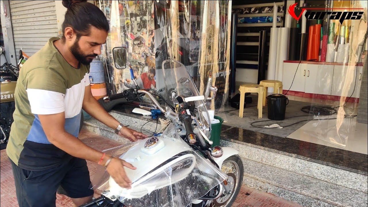 Bajaj Avenger 220 Cruise Lamination | Avenger Modification | Vwraps Sikar |