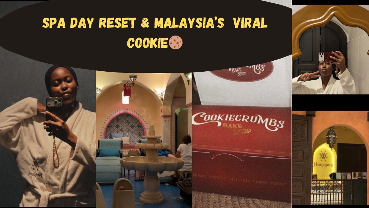 Self-Care Day✨ Then I Tried Malaysia’s Viral Cookie Trend!