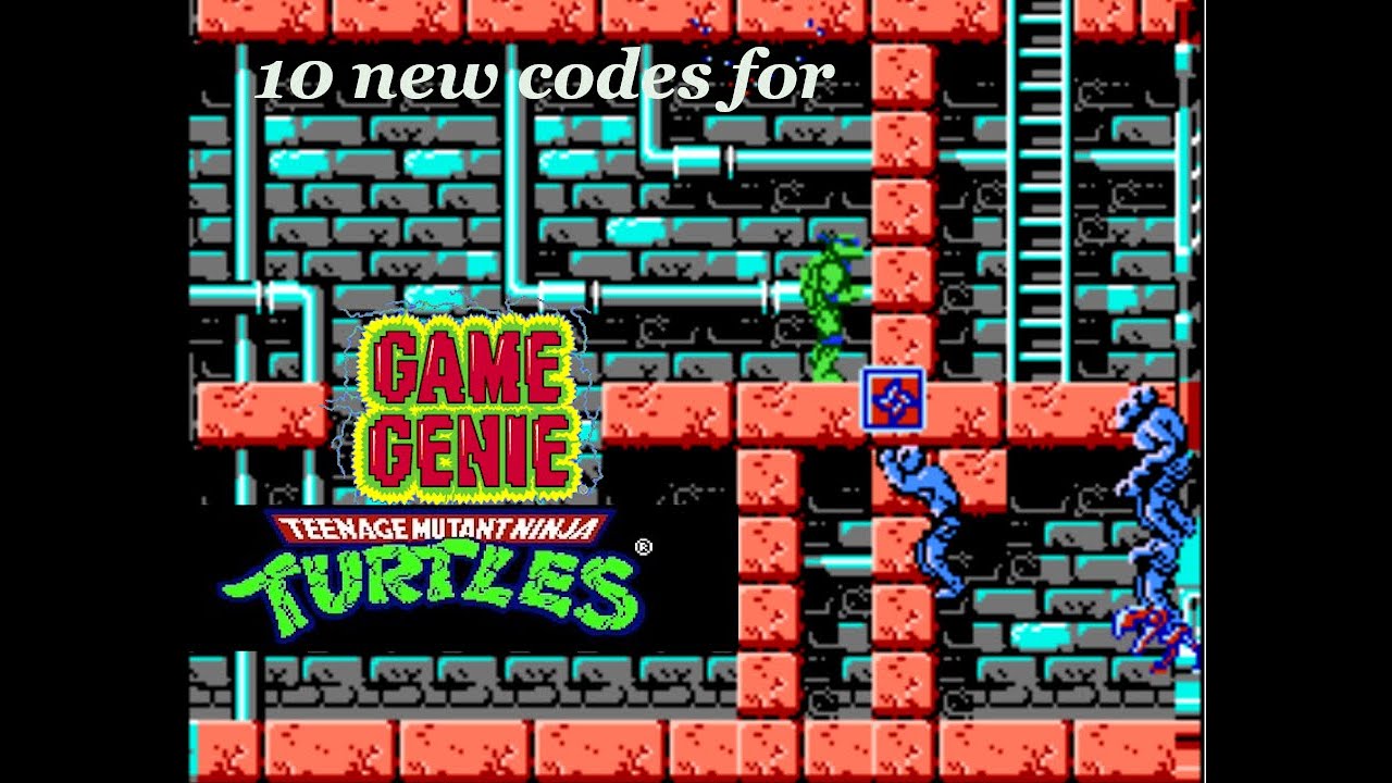 New game genie codes and glitches for Ninja Turtles one on NES