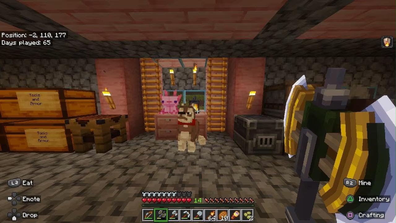 Minecraft with Friends-part 2