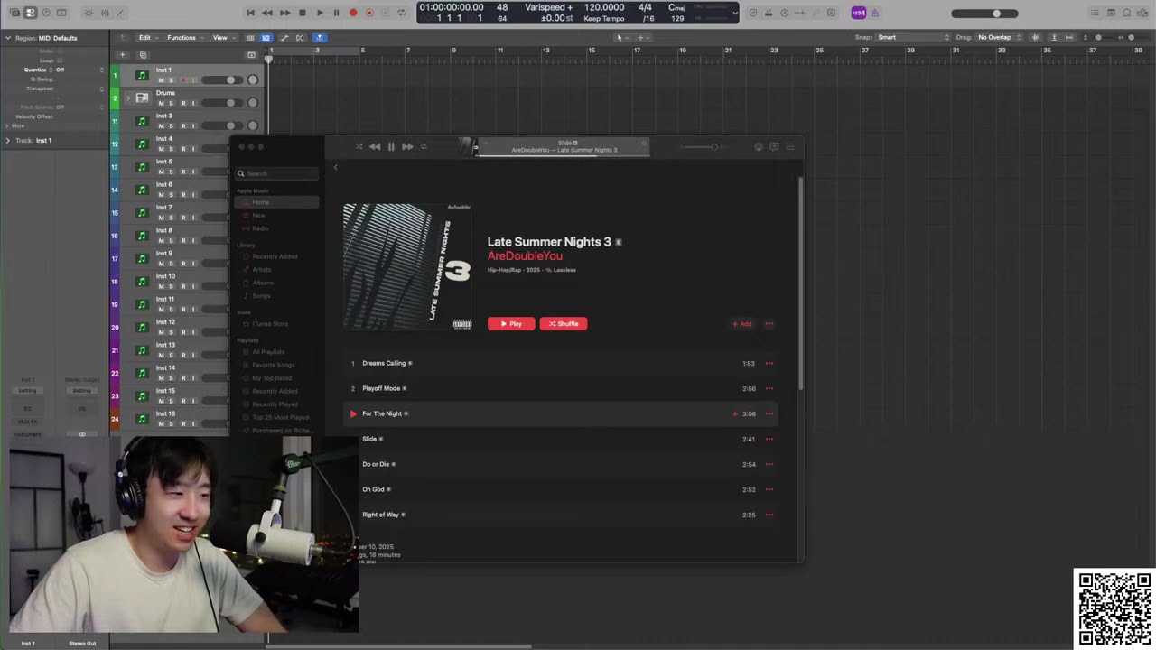Making Beats/Samples & Reacting to Viewers Music