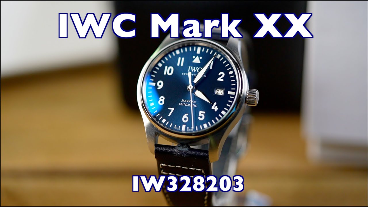 Распаковка, обзор и пошаговое руководство по часам IWC Mark XX 40 мм Pilot Watch, включая большой недостаток EaseX-Change