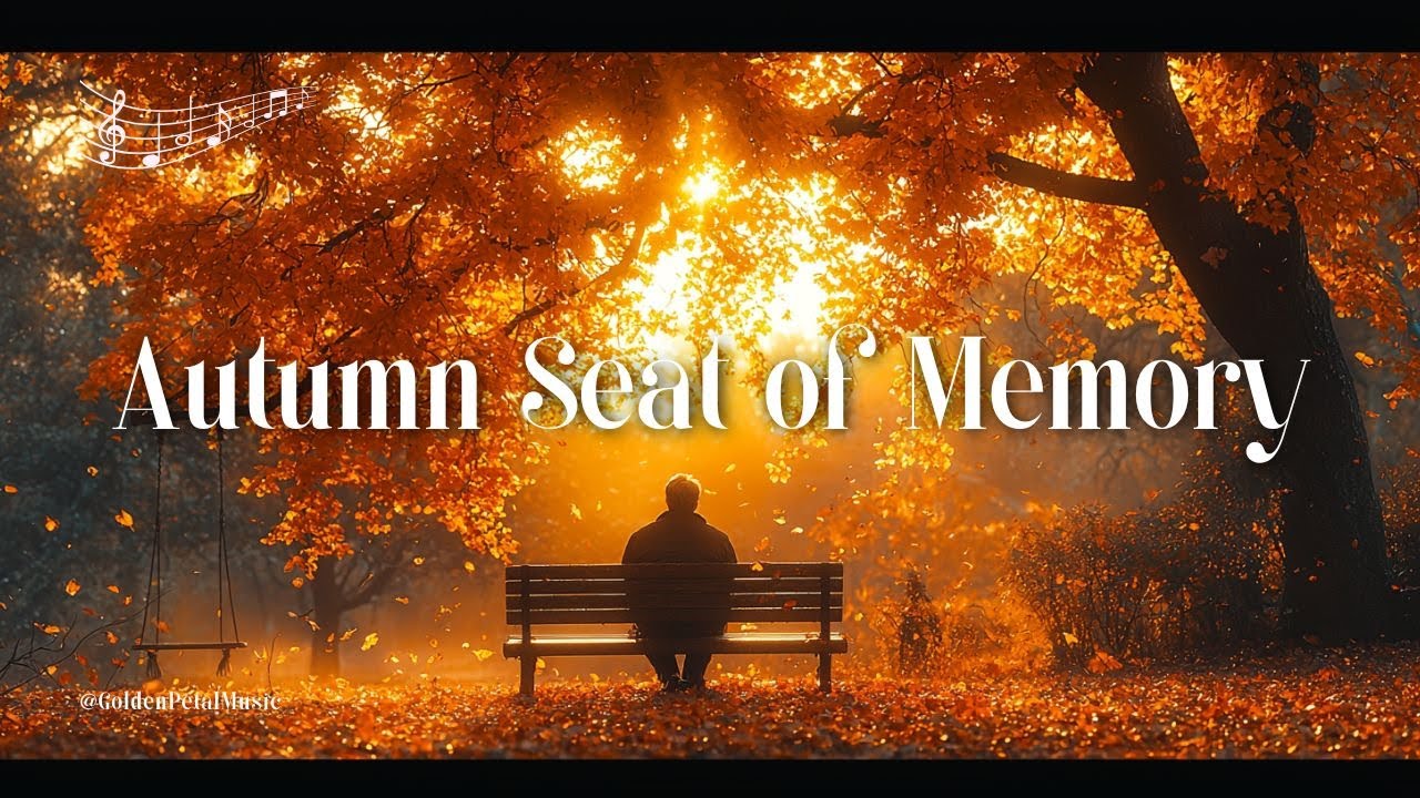 🍁 Autumn Seat of Memory –Emotional Acoustic Folk Ballad of Love and Nostalgia (Official Lyric Video)