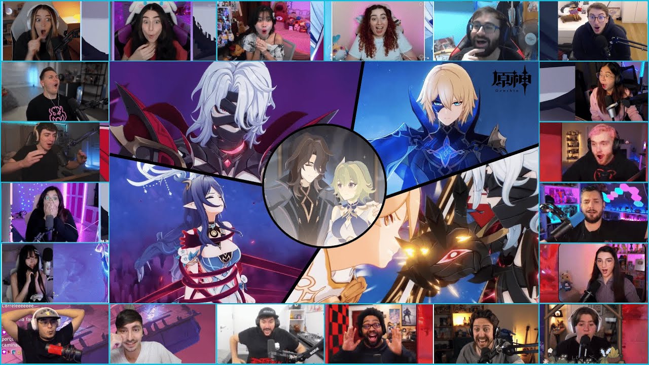 ALL NOD KRAI CUTSCENE ANIMATION (ARCHON QUEST) | GENSHIN IMPACT 6.1 LUNA II REACTION MASHUP | (JP)