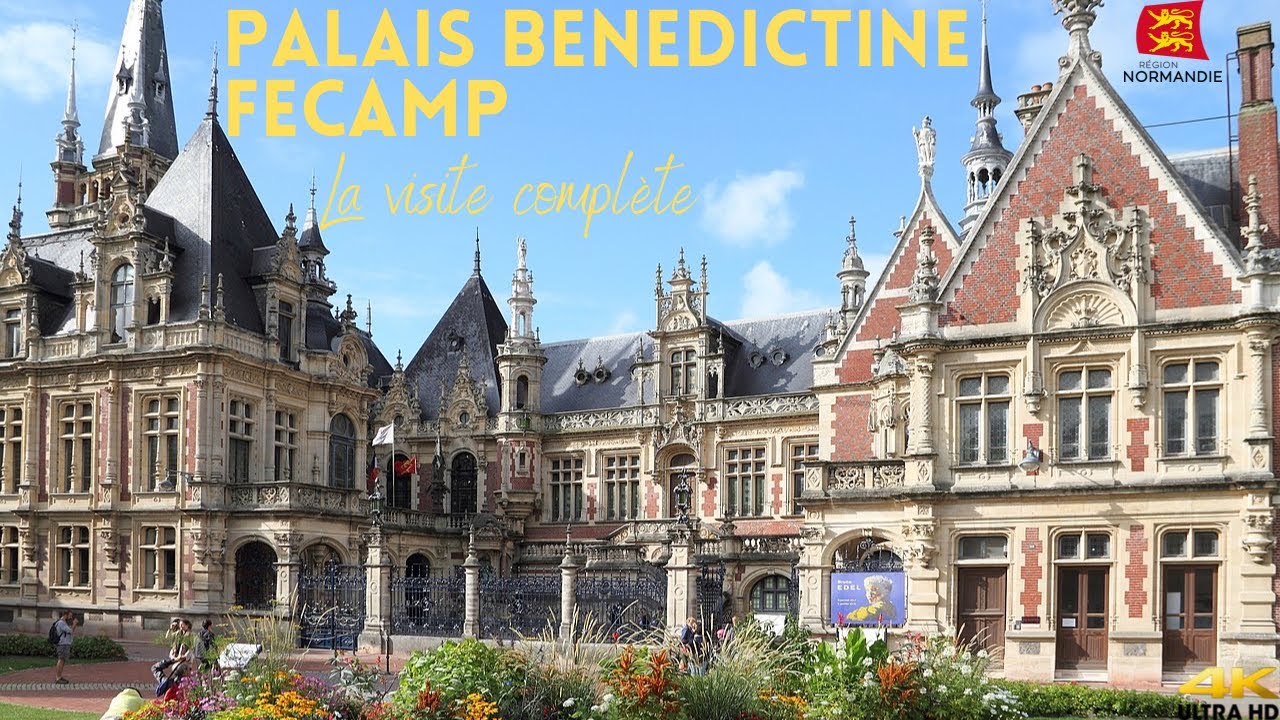 Visite du Palais Bénédictine de Fécamp (4k) ☀️ 🍷 🍇 🇫🇷
