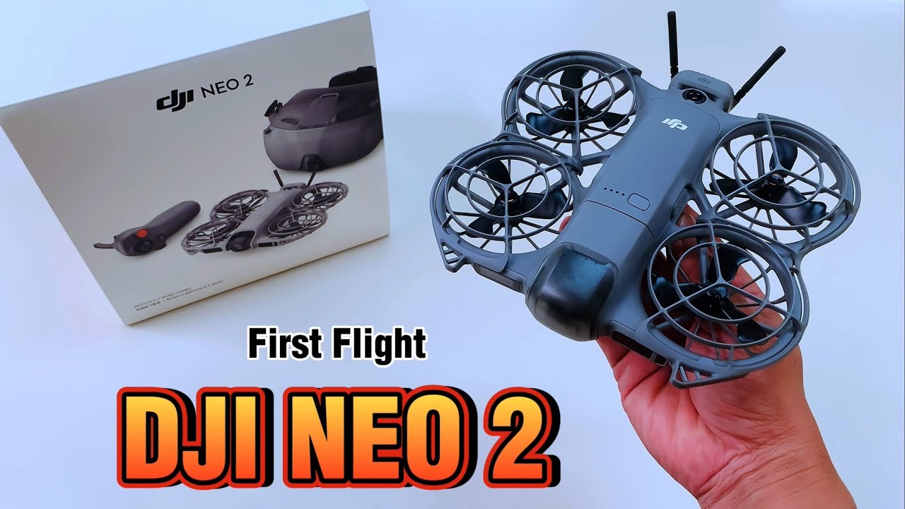 DJI NEO 2 — Motion Fly more Combo (первый полет на открытом воздухе), часть 2 
