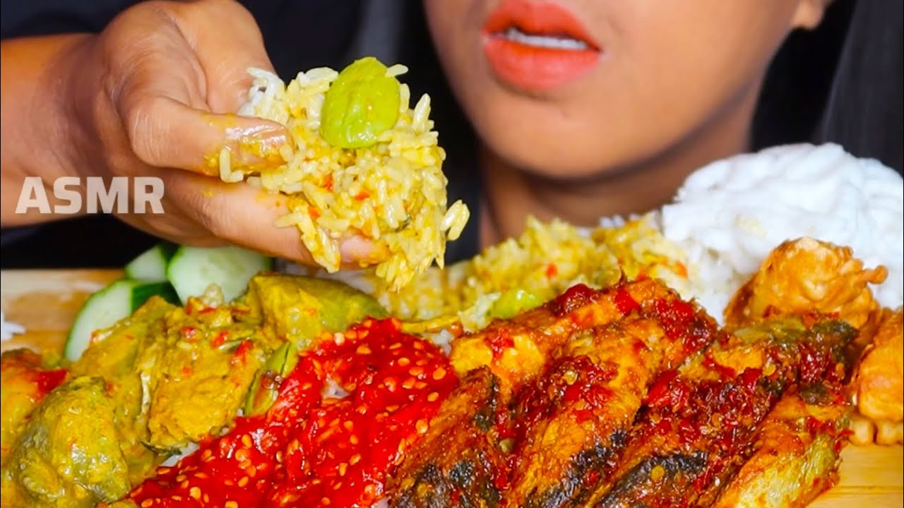 ASMR TONGKOL BALADO ||ASMR EATING FOOD SPICY FOOD 