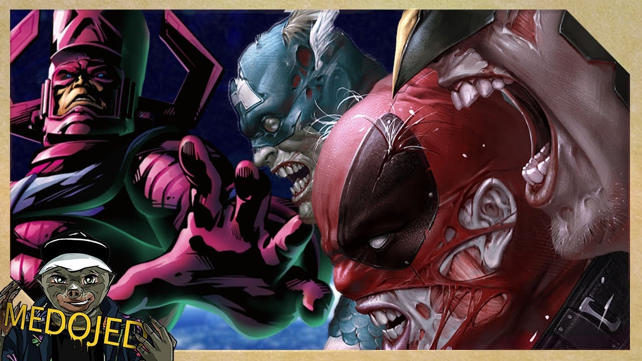Marvel zombie vs. Galactus | celý příběh