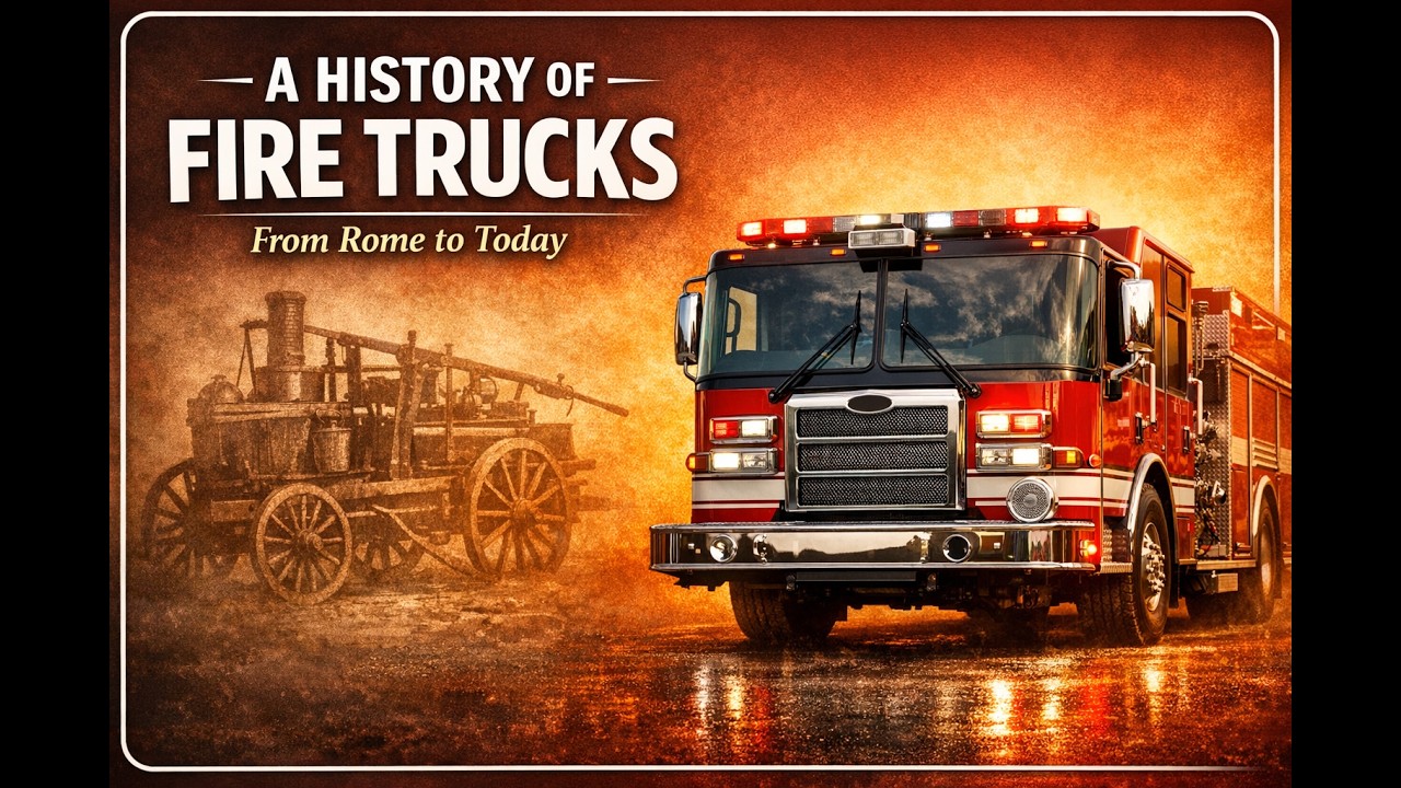 History of Fire Trucks | From Roman Times to Today!