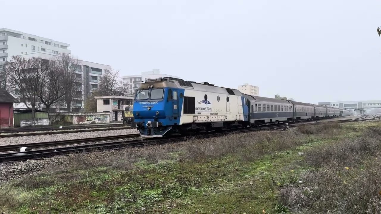 Manevra Vagoane cu GM in gara Pitesti 16.11 ora 11 