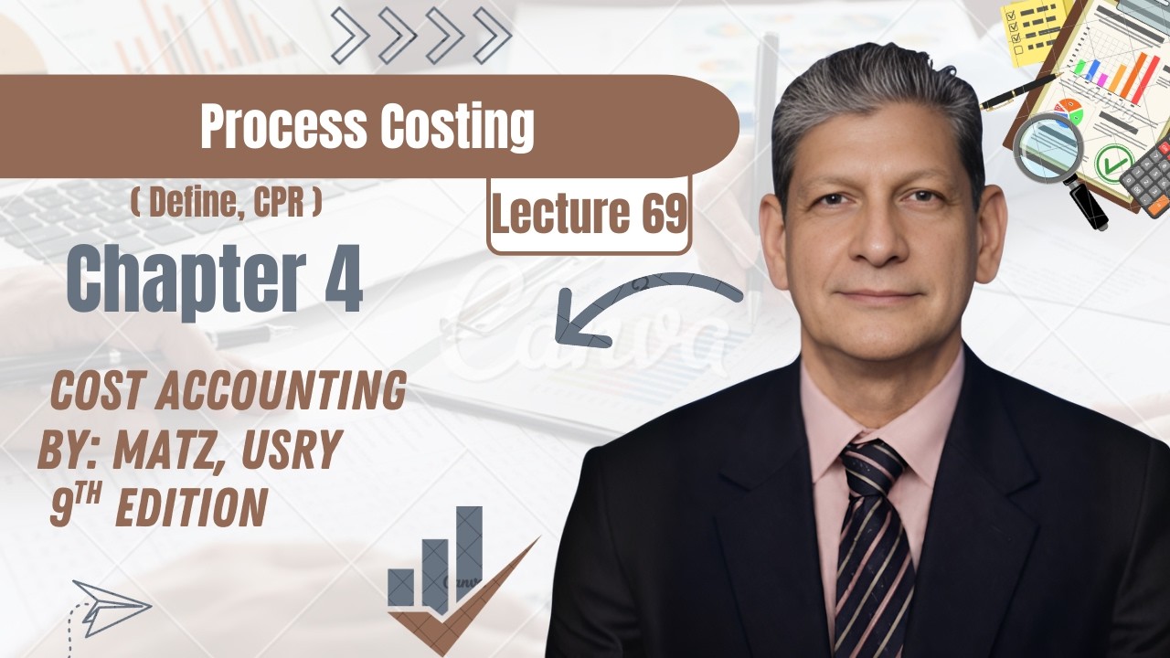 Chapter 4 – Process Costing | Definition, Product Flow, Journal Entries | Matz & Usry 9th Edition