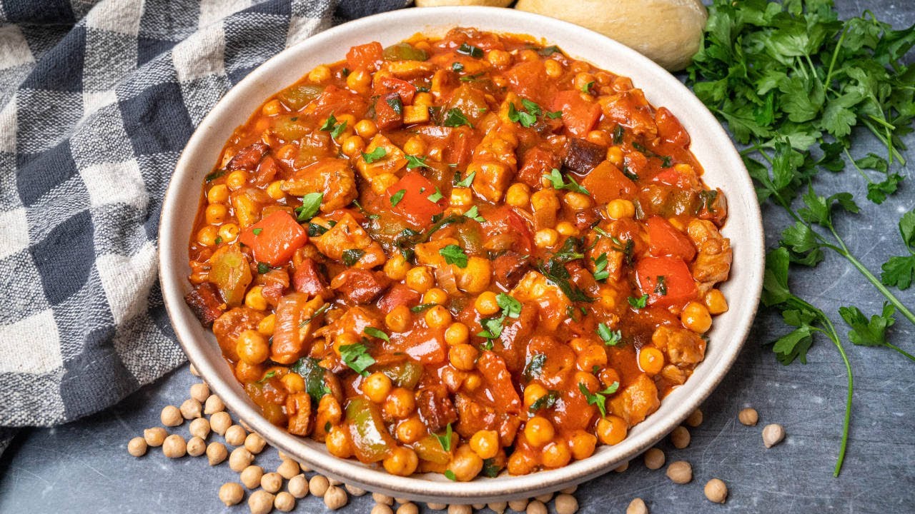 Easy Chicken and Chorizo Stew