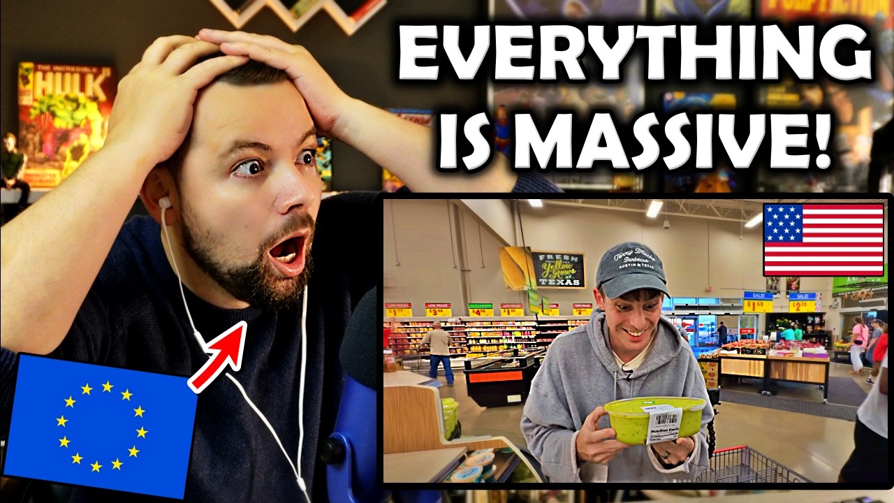 European Reacts to Brits go to HEB
