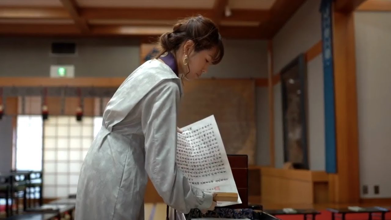 【薬師寺　写経体験】