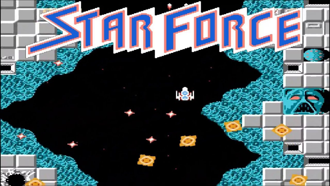 Star Force: 1985 - NES Nintendo - FC Famicom - Full Game [Infinity] Longplay Gameplay