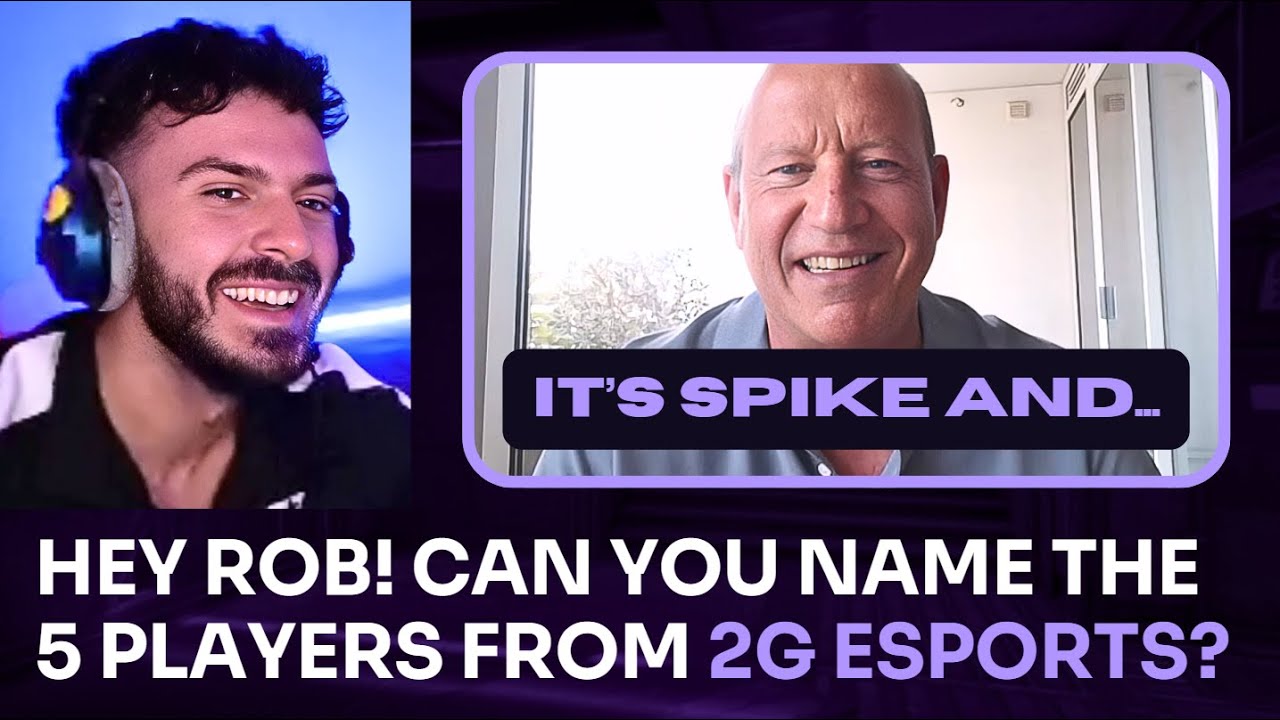 Tarik Asks SEN CEO Rob Moore & FNS to Name 5 Players From 2G Esports