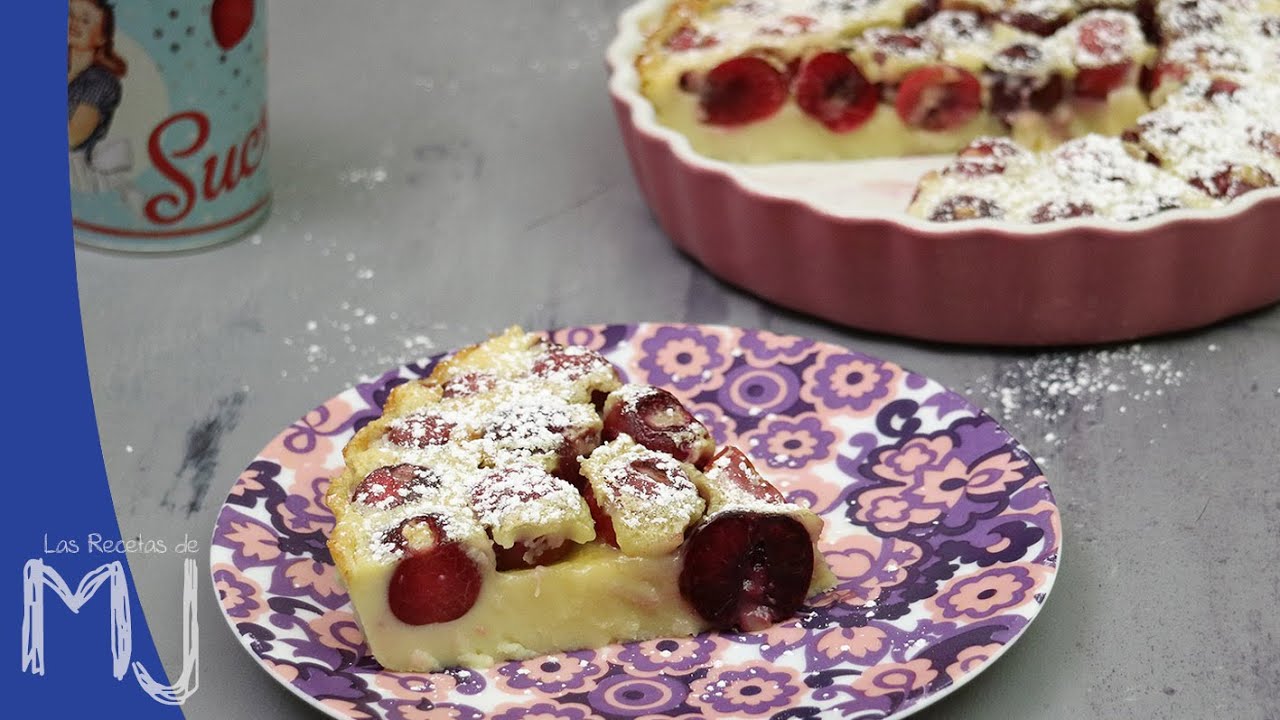 Clafoutis de cereza: tarta tradicional francesa