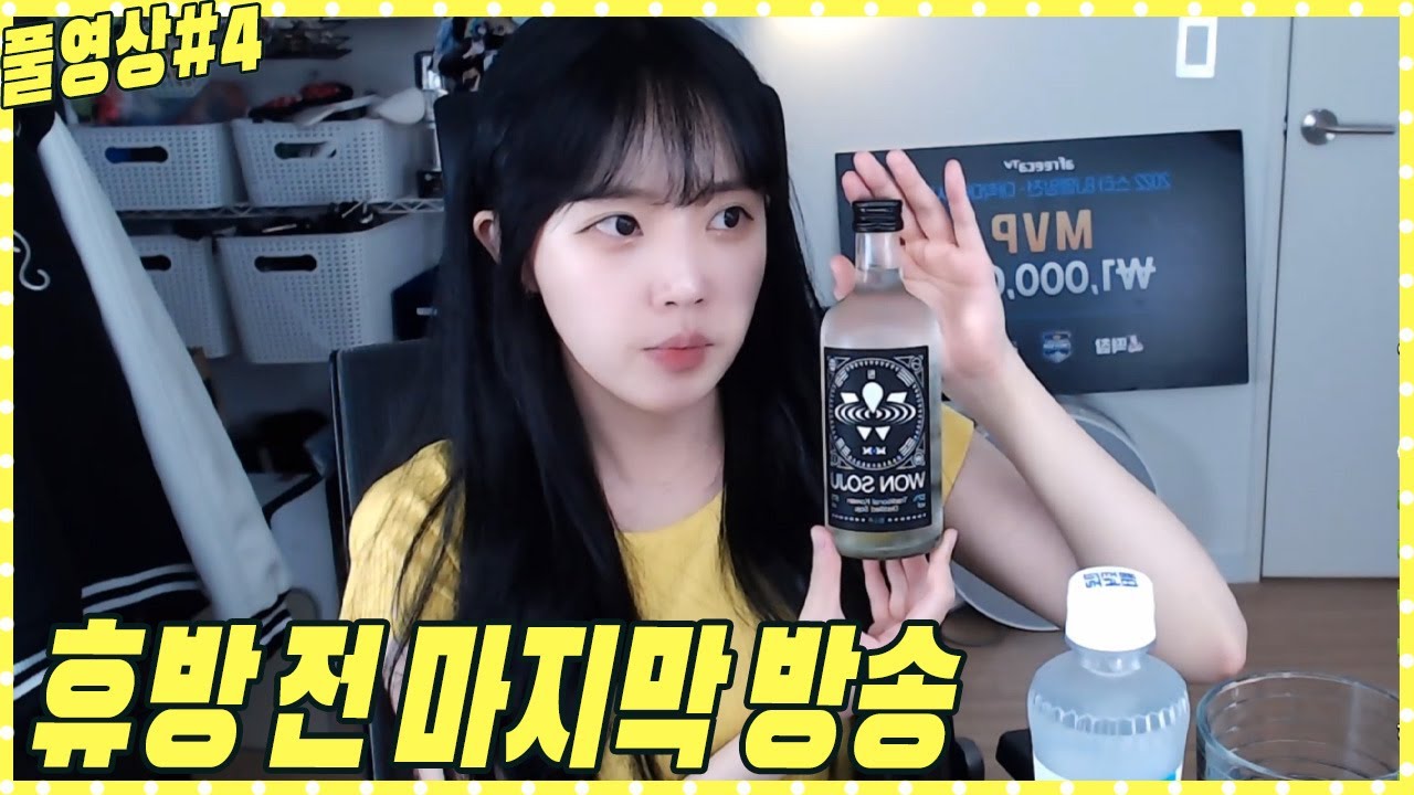 휴방 전 마지막 방송..【22.06.23 #4 임아니 풀영상】