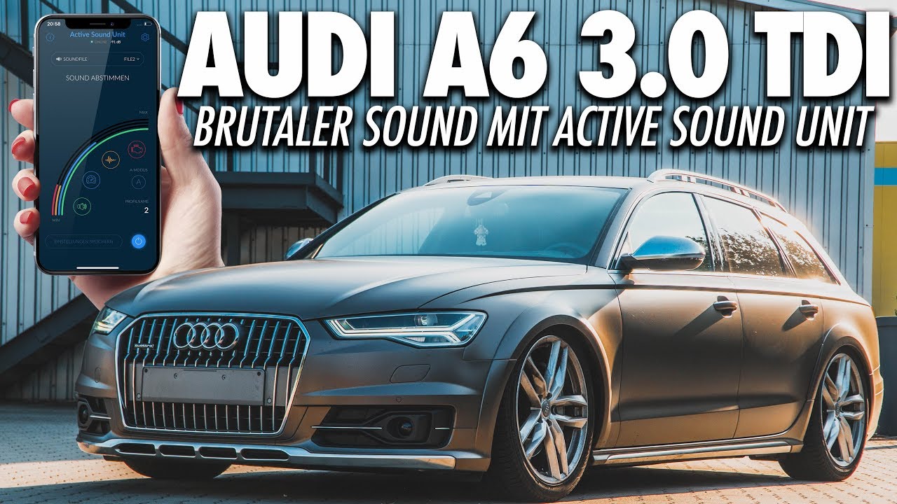 RS6 SOUND IM A6 3.0 TDI?! Active Soundgenerator im Audi - Cete Automotive Soundmodul
