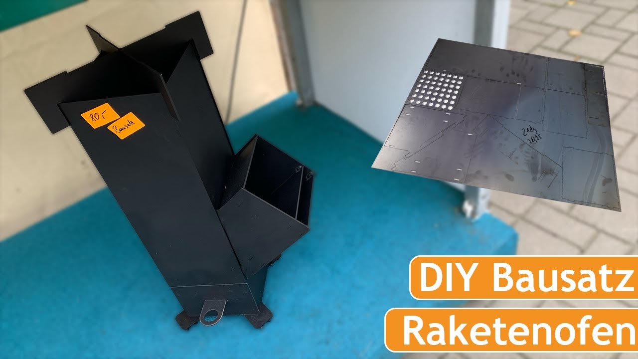 DIY Rocketstove Bausatz | Raketenofen selberbauen