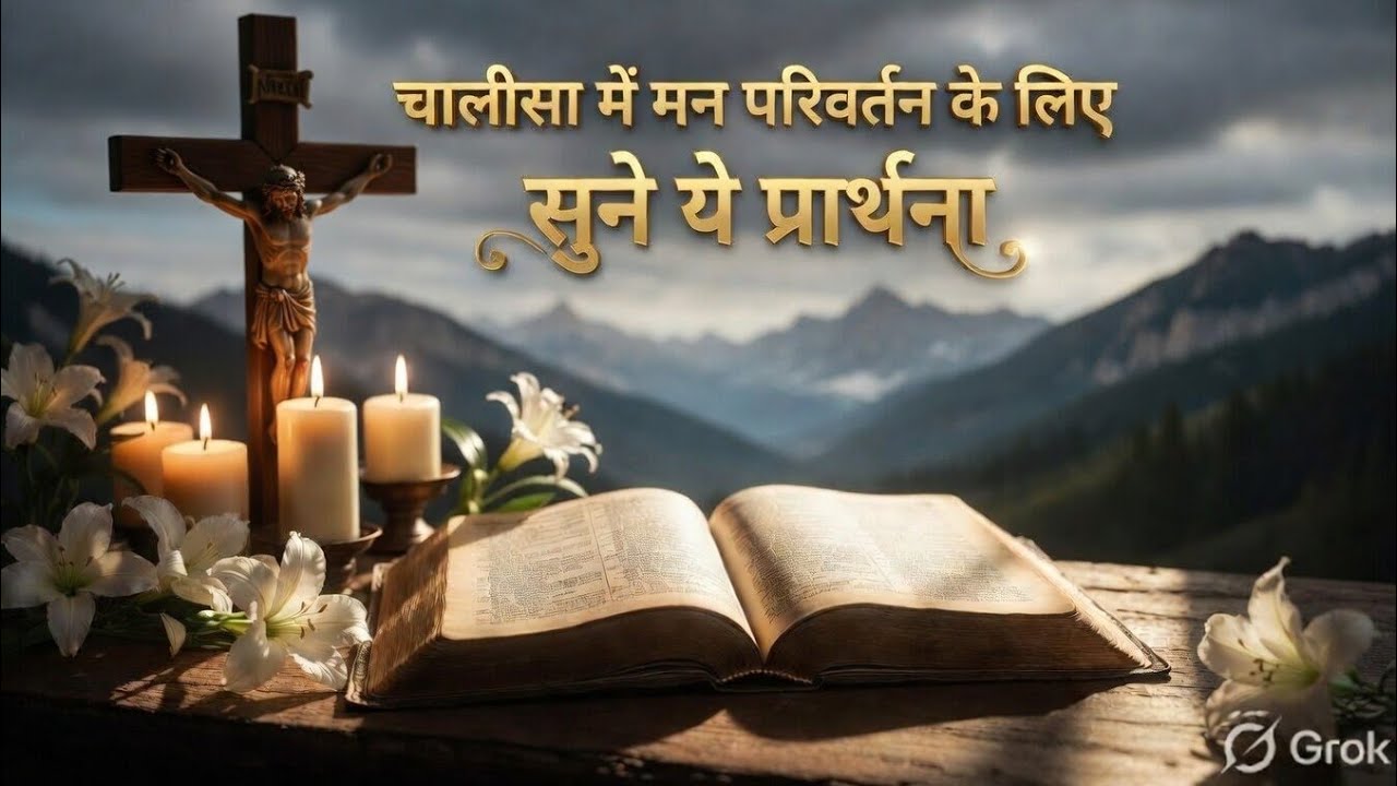 चालीसा में मन परिवर्तन के लिए सुने ये प्रार्थना | Lenten Special Prayer 2026 | Lent Songs 2026 |