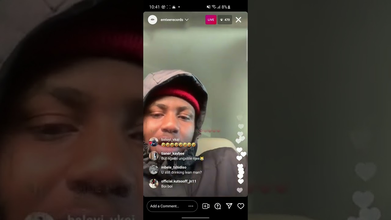 Emtee  they don't want to sell me lean  😂😂 2