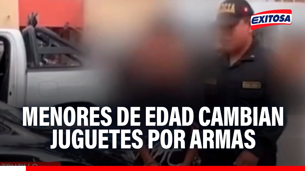 🔴🔵La Libertad: Bandas criminales captan menores de edad ante el bajo riesgo procesal que representan