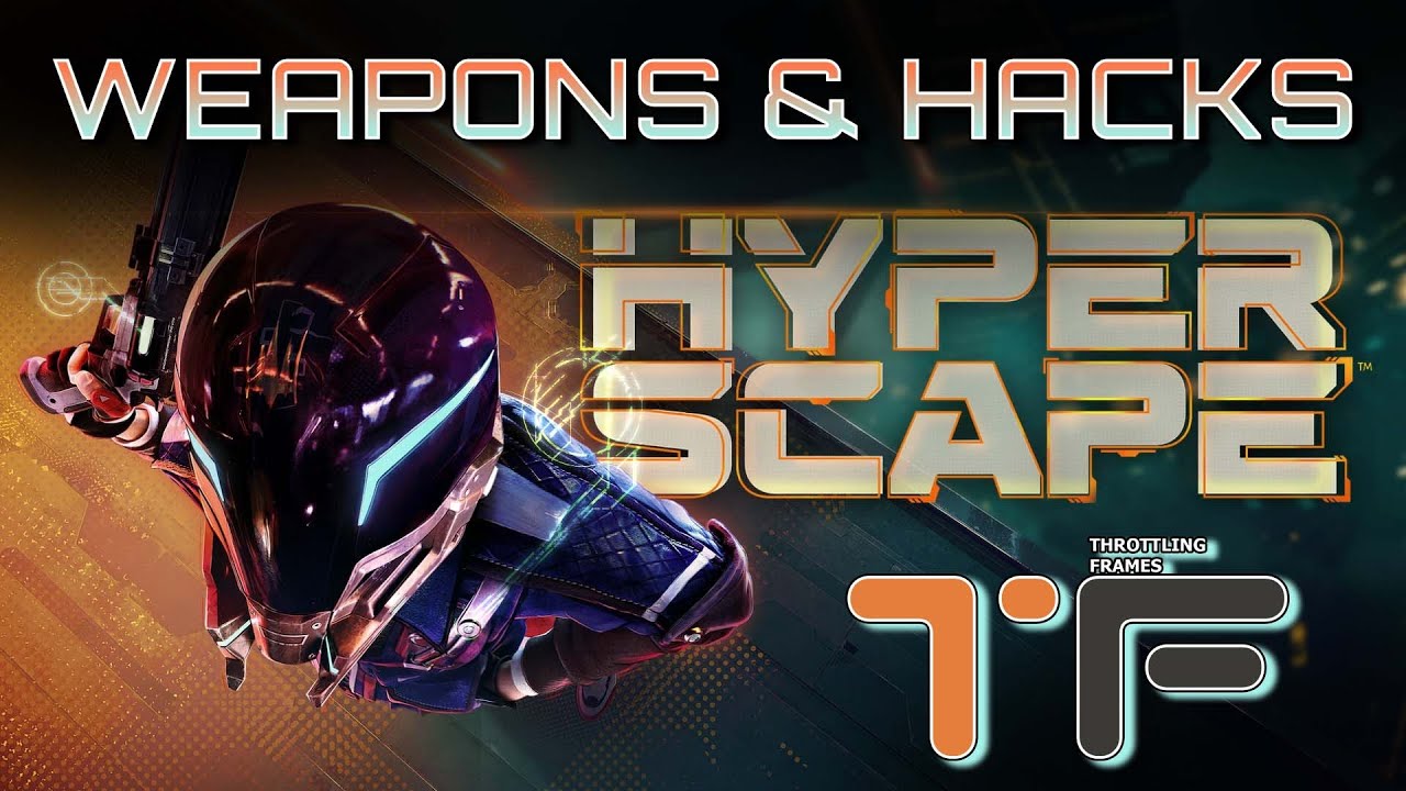 Hyper Scape Open BETA | All WEAPONS & HACKS Walkthrough