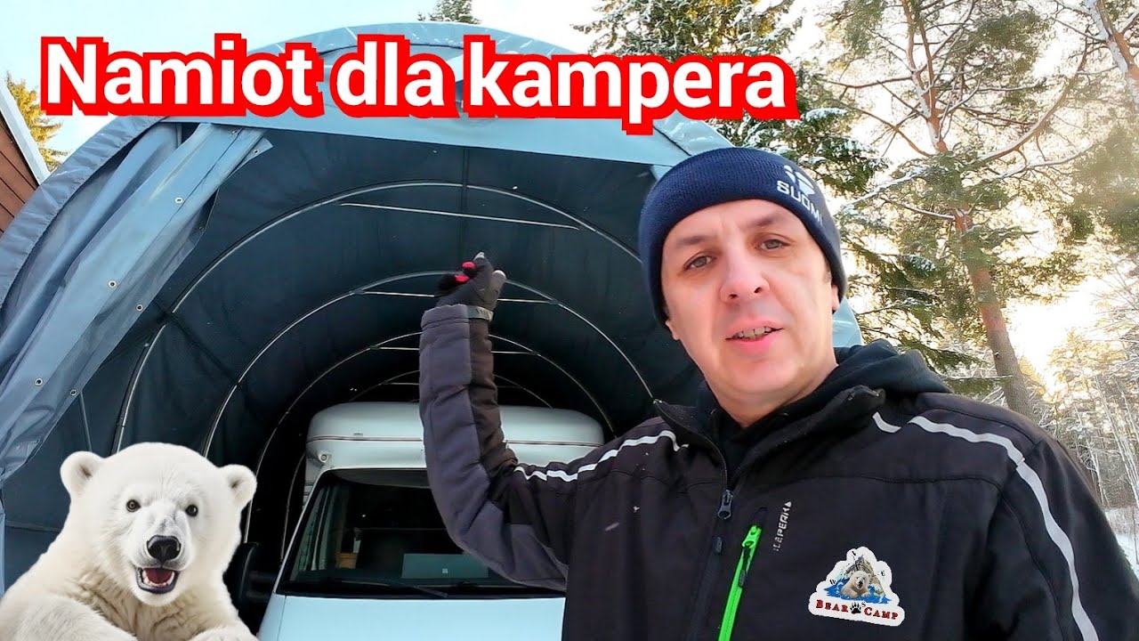 Namiot Garażowy Dla Kampera. Czy Sprawdzi się Nawet w Zimowych Warunkach?