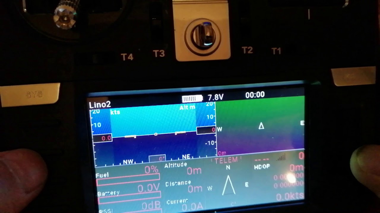 Настраиваем телеметрию на radiomaster tx16s