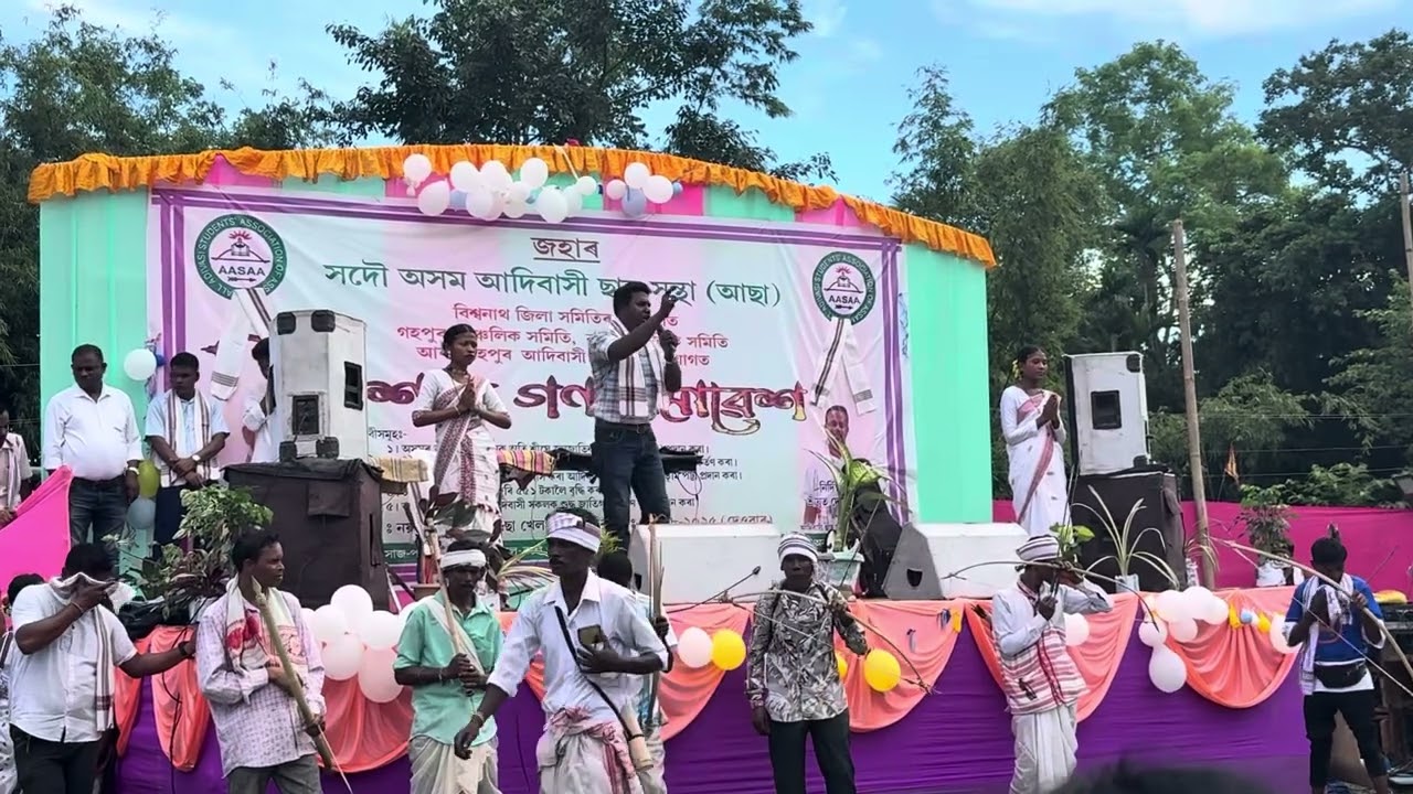 Adivasi Gono Hunkar Ishak Lakra Aasaa Cec Vp Power Full speech
