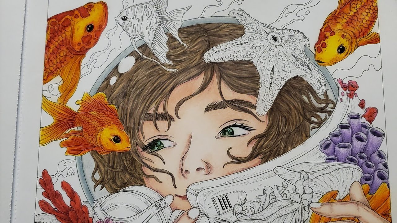 Wild Summer Mythographic.  Bored lets color