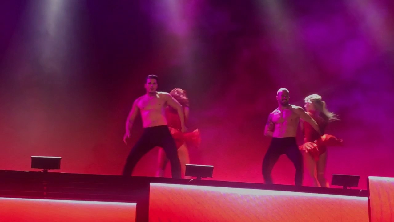 DWTS Live Hot Summer Nights Morristown NJ Despacito Sharna & Gleb, Emma & Artem