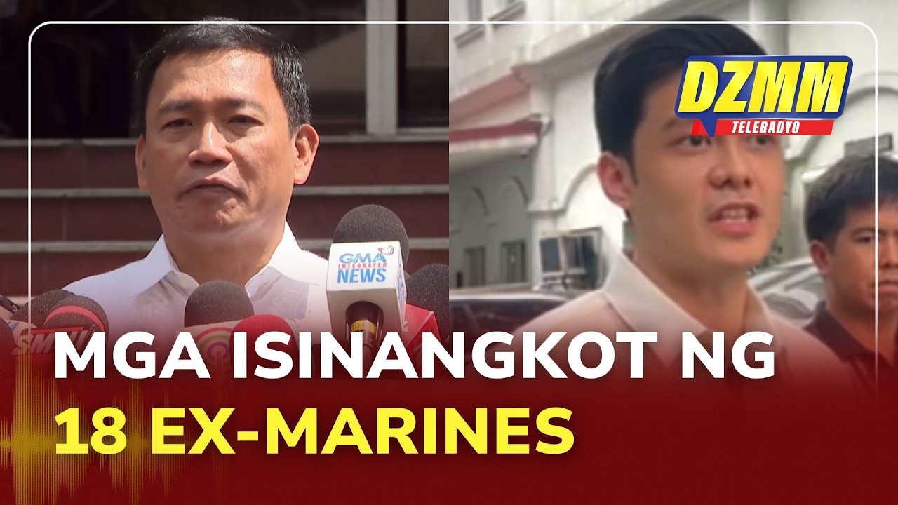 Officials tagged by 18 ex-Marines may file complaints: DOJ | DZMM Teleradyo (03 March 2026)