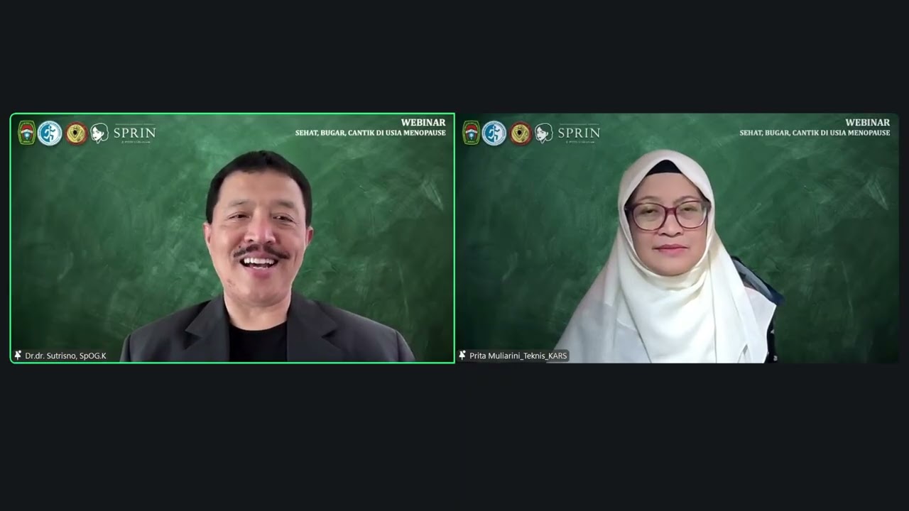 TETAP SEHAT DAN BUGAR DI USIA MENOPAUSE.  SPRIN PROGRAM POGI. 