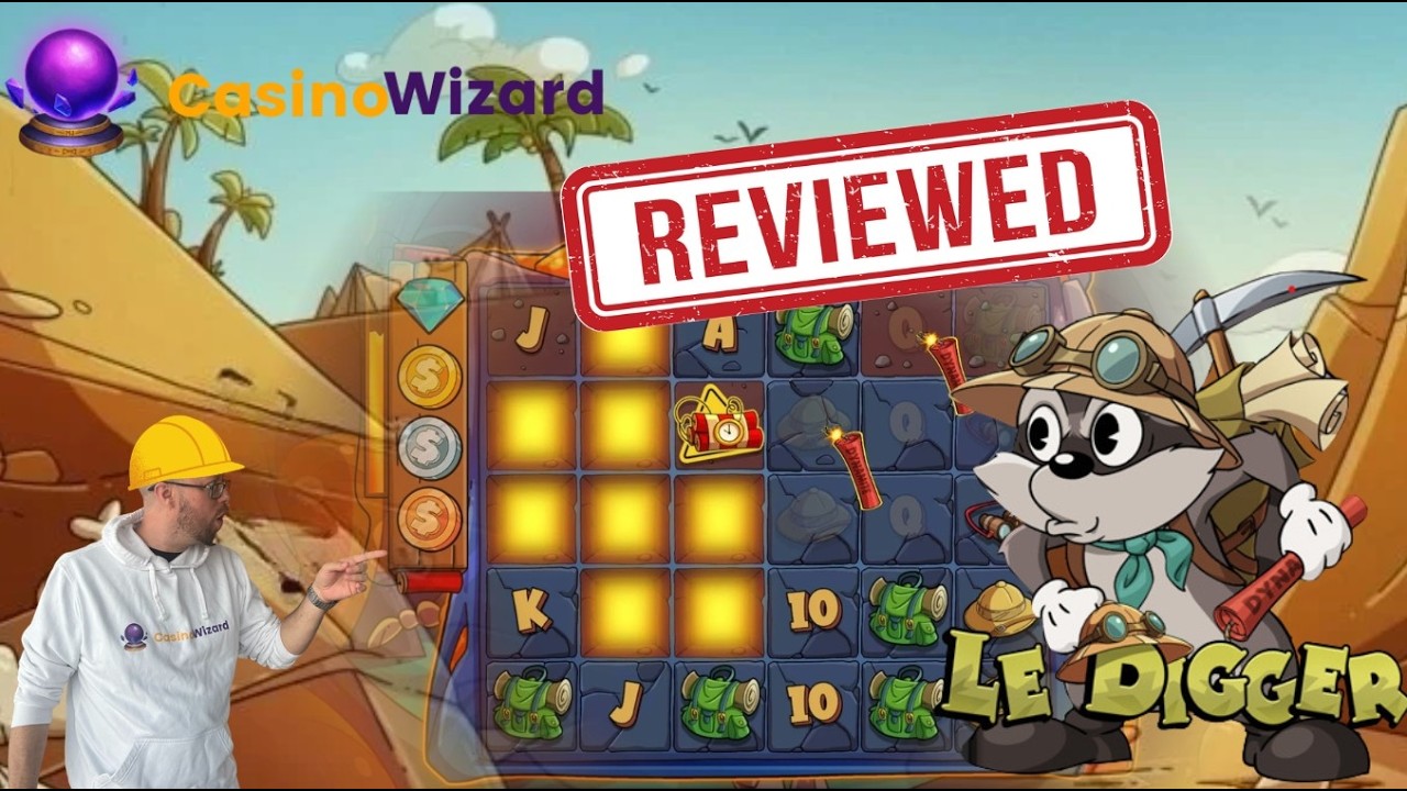Le Digger Slot &raquo; 15,000x max win and new additions! #casinowizard #hacksawgaming