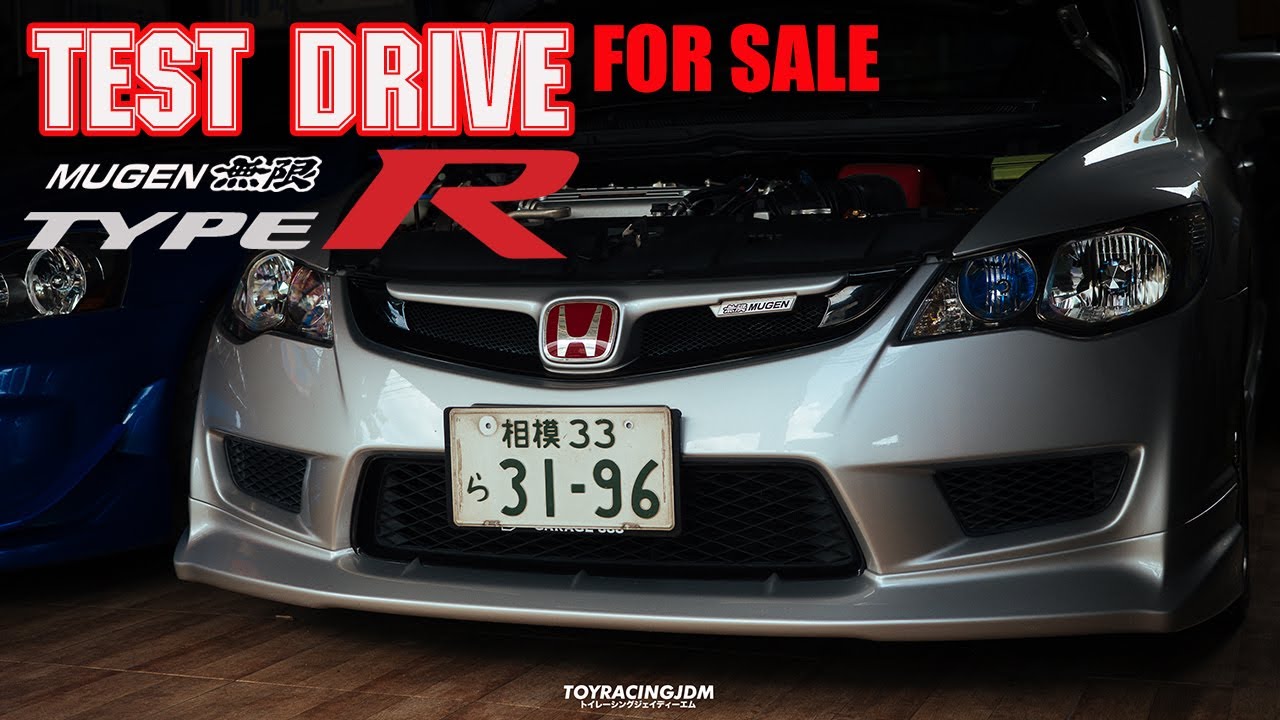 TEST DRIVE FD2 MUGEN MTR FOR SALE 1.2X M แท้ทั้งลำ