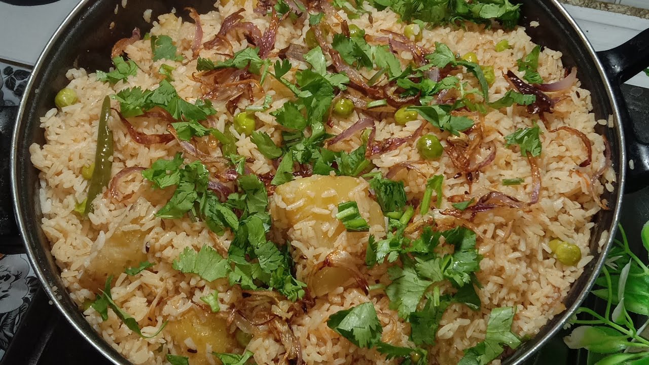 Alu matar ki polao youthfood is live 